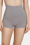 Zivame Tummy Control Midwaist Boyshort Panty For Women - Grey