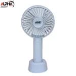 Portable Rechargeable Usb Mini Handy Fan With 3 Speed & Base