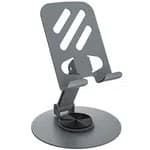 Metal Aluminum Alloy Rotary Phone Holder Folding Desktop Portable Tablet Bracket