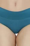 Zivame (Pack of 2) Bikini Low Rise Anti-Microbial Panty For Women - Water Blue