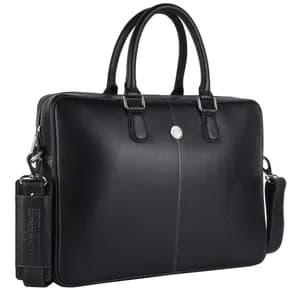 Hammonds Flycatcher Premium Napa Leather Laptop Bag for Men and Women