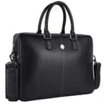 Hammonds Flycatcher Premium Napa Leather Laptop Bag for Men and Women