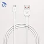 Elephu Silky Series Data Cable 1545| ( USB to Type C)| Fast charging| Pure soft Silicon Cable| 1000mm Length| Pure Copper Wire|