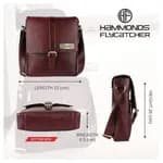 HAMMONDS FLYCATCHER Mens Genuine Leather Messenger Sling Bag| Sb1164