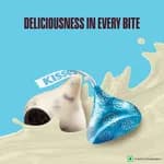 HERSHEY\'S Kisses Cookies \'N\' Creme Chocolate|Melt-In-Mouth Delights|Individually Wrapped 100.8Gram