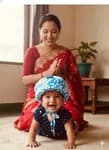 Baby Cushion Head Protector With Lace Lock