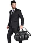 Hammonds Flycatcher Genuine Leather Laptop Messenger Bag