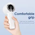 Mini HandHeld Turbo Fan Upto 100 Gear Speed,Upto 6 Hours Backup