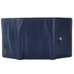 Hammonds Flycatcher Genuine Leather Blue Trifold Wallet For Men