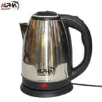 Alpha Home Electric Jug Stainless Steel Kettle 2.0 Ltr