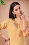 FuLoo's Rosy Designer Handloom South Cotton Kurti Only For Women #112