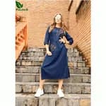 FuLoo's Slider Denim Western Kurti # 1232