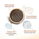 Mamaearth Chia Oil-Free Moisturizer with Chia Seed & Ceramides for Hydrated Glow - 80 g