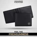 Hammonds Flycatcher Black Genuine Leather Wallet For Men (HF 594 BL)