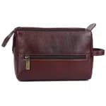 Hammonds Flycatcher Genuine Leather Toiletry Bag For Men