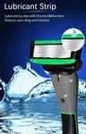 MAX RAZOR 7 Blade Shaving Razor with Rubber Handle | Shaving Razor | Shaving Razor for MEN