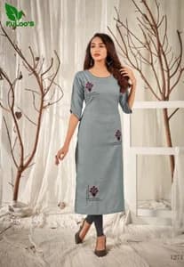 FuLoo's Kanika Designer Kurti Only for women #1271