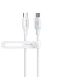 Anker 543 USB-C to USB-C Cable (Bio-Based) (A80E2021) (140w,6ft,white)