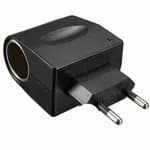 Universal 220V AC to 12V DC Car Adapter Converter EU Plug