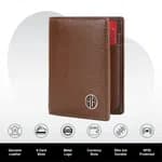 Hammonds Flycatcher RFID Protected Genuine Leather Unisex Card Holder