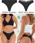 Premium Ice Silk Invisible Briefs Set for Women 1Pcs