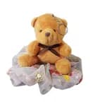 Cute Teddy Brown Key Ring 1 Pcs