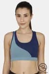 Zelocity Sports Bra With Removable Padding - Adriatic Blue