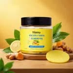 Hiemy Kojic Acid & Turmeric Cleansing Pads – Advanced Brightening & Deep Pore Cleansing (50 Pads)