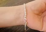 PURE SILVER EVILEYE BALL BRACELET FOR WOMEN 35-38