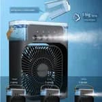 Portable Air Conditioner Usb Desktop Cooler Conditioning Humidifier Mini Cooling Fan Color May Vary