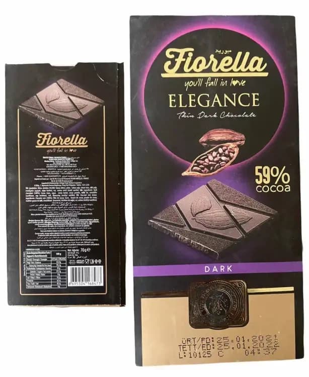 Fiorella Dark Chocolate 70G