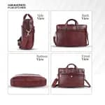 Hammonds Flycatcher Brown Genuine Leather Laptop Bag For Men - Bags | Laptop Bags For Men | Bag For Men