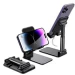Desktop Mobile Phone Holder Mount Stand Flexible Foldable Portable