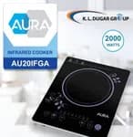 Aura 2000 Watt Infrared Cooker AU20IFGA Suitable For All Utensils