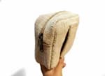 Eco-Friendly Hemp Laptop Bag fits up to 12-inch iPad/Tablet - Multi-Pocket Vintage Organizer Backpack with Adjustable Straps