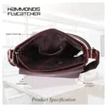 HAMMONDS FLYCATCHER Mens Genuine Leather Messenger Sling Bag| Sb1164