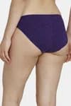 Zivame (Pack of 3) Bikini Low Rise Anti-Microbial Panty For Women - Purple Blue Navy