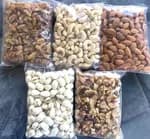 Combo -Kaju 1 Kg Pista 1 Kg Badam 1 Kg Kismis 1 Kg Okhar Gudi 1 Kg Packet