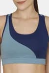 Zelocity Sports Bra With Removable Padding - Adriatic Blue