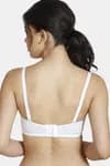 Zivame Padded Wired 3/4th Coverage Strapless Bra-Snow White