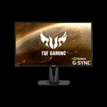 TUF Gaming VG27AQ HDR G-SYNC Compatible Gaming Monitor ?27 inch WQHD (2560x1440), IPS, 165Hz (above 144Hz), Extreme Low Motion Blur Sync G-SYNC Compatible, Adaptive-Sync, 1ms (MPRT)
