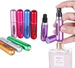 Mini Portable Refillable Perfume Atomizer Bottle - 10ml Pocket Spray