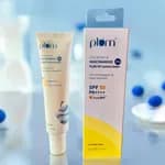 Plum Rice Water & 2% Niacinamide Hybride Sunscreen SPF 50 PA++++ | Lightweight Water-Resistant Sunscreen For All Skin Type 50g