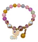Multicolor Crystal Design Bracelet-1Pcs