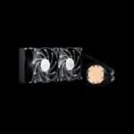 Cooler Master MasterLiquid ML240L RGB Close-Loop CPU Liquid Cooler, 240mm Radiator, Dual Chamber RGB Pump, Dual MF120R RGB Fans, RGB Lighting for AMD Ryzen/Intel LGA1200/1151