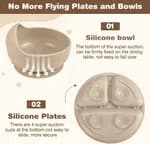 Premium Silicone Baby Feeding Set – All-in-One Self-Feeding & Weaning Kit