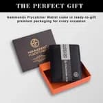 Hammonds Flycatcher RFID Protected Black Leather Wallet For Men