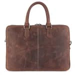 Hammonds Flycatcher Genuine Leather Laptop Bag for Men - Messenger Office Bag for Men - Fits Up to 15.6 Inch Laptop - Adjustable Shoulder Strap - Ideal for Office, Travel, Daily Use - Canyon Ridge