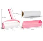 Adhesive Tape Sticky Clothes Lint Roller Brush Dust Dirt Fluff Remover Pet Hair, Carpet Dirt Remover Roller