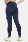 Zelocity Mid Rise Nouveau Shine Legging For Women - Blue